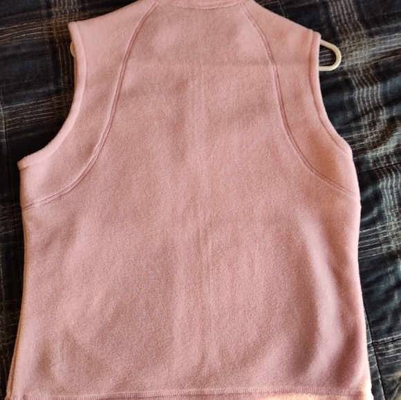 Columbia Light Pink Fleece Vest - Picture 3 of 3